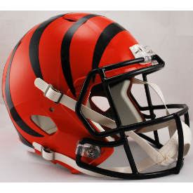 Cincinnati Bengals Full Size Speed Replica Football Helmet - NFL