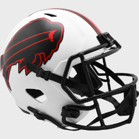 Buffalo Bills Full Size Speed Replica Football Helmet LUNAR - NFL