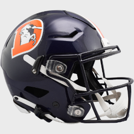Denver Broncos Full Size Authentic Speedflex Helmet Color Rush - NFL