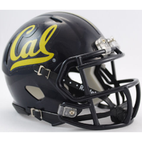 California (CAL) Golden Bears NCAA Mini Speed Football Helmet- NCAA