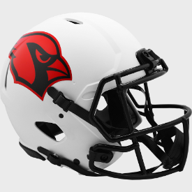 Arizona Cardinals Full Size Authentic Speed Football Helmet LUNAR - NFL