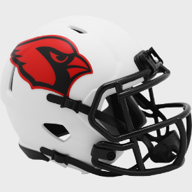 Arizona Cardinals Mini Speed Football Helmet LUNAR - NFL