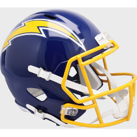San Diego Chargers Full Size 1974 to 1987 Speed Replica Throwback Helmet - NFL