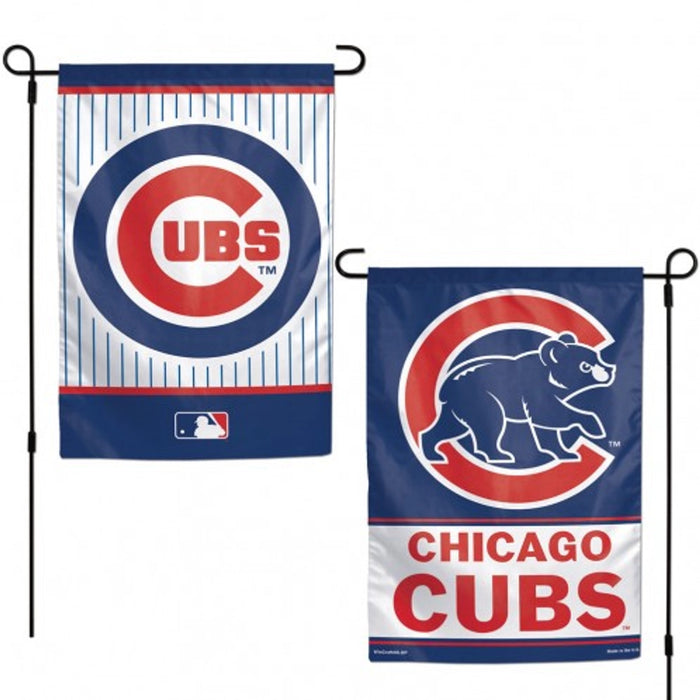 Chicago Cubs Flag 12X18 Garden Style