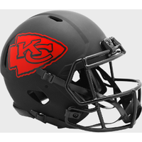 Kansas City Chiefs Full Size Authentic Revolution Speed Football Helmet ECLIPSE - NFL