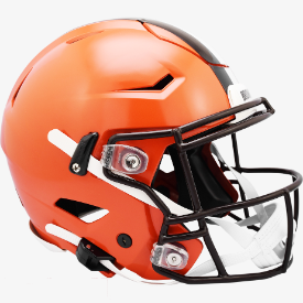 Cleveland Browns Full Size Authentic SpeedFlex Football Helmet - NFL