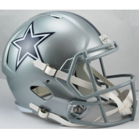 Dallas Cowboys Full Size Speed Replica Football Helmet - NFL
