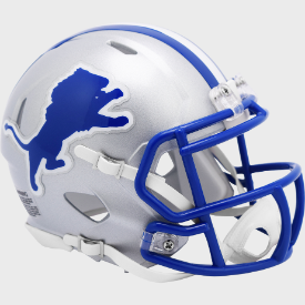 Detroit Lions 1983 to 2002 Riddell Mini Speed Throwback Helmet - NFL