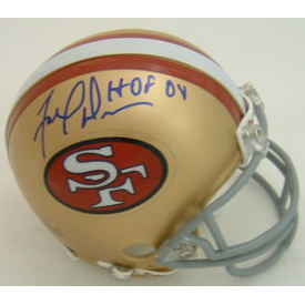 Fred Dean San Francisco 49ers Autographed Throwback Mini Helmet - NFL
