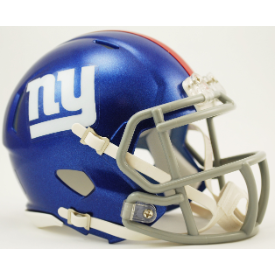 New York Giants NFL Mini Speed Football Helmet