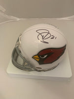 Aeneas Williams #35 & Patrick Peterson #21 Autographed Signed Arizona Cardinals Riddell Mini  Helmet