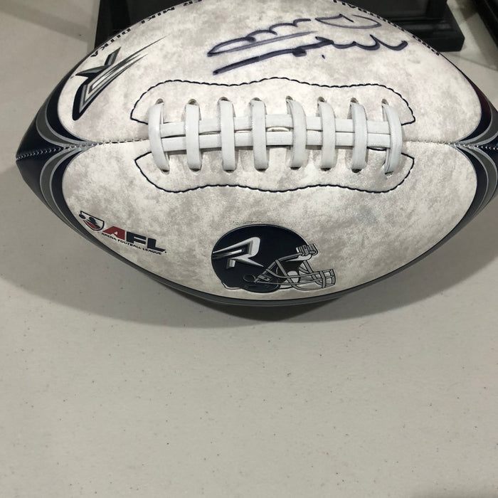 Mike Ditka Hall Of Famer Signed Autographed Chicago Rush Arena Full Size Football