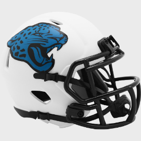 Jacksonville Jaguars Mini Speed Football Helmet LUNAR - NFL