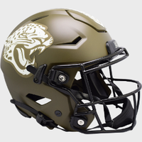 Jacksonville Jaguars SALUTE TO SERVICE Full Size Authentic SpeedFlex Helmet - NFL