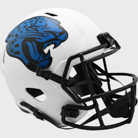Jacksonville Jaguars Full Size Speed Replica Football Helmet LUNAR - NFL