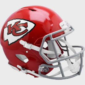 Kansas City Chiefs Full Size Authentic 1963 to 1973 Speed Throwback Football Helmet - NFL
