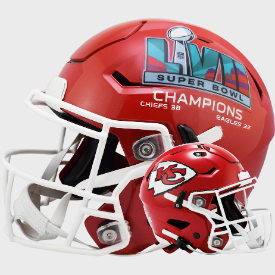 Kansas City Chiefs SUPER BOWL 57 CHAMPIONS SpeedFlex Authentic Helmet - NFL