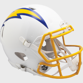Los Angeles Chargers Full Size Authentic Speed Football Helmet Color Rush Royal - NFL