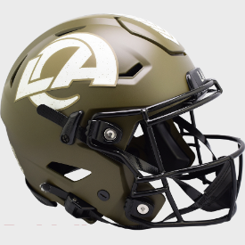 Los Angeles Rams SALUTE TO SERVICE Full Size Authentic SpeedFlex Helmet - NFL
