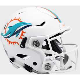 Miami Dolphins Full Size Authentic SpeedFlex Helmet - NFL