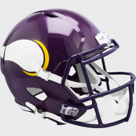 Minnesota Vikings Full Size 1983 to 2001 Speed Replica Throwback Helmet - NFL
