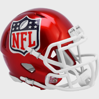 NFL Shield Logo FLASH Mini Speed Football Helmet - NFL