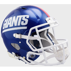 New York Giants Full Size Authentic Speed Football Helmet Color Rush - NFL