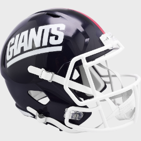 New York Giants Full Size 1981 to 1999 Speed Replica Throwback Helmet - NFL