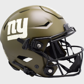 New York Giants SALUTE TO SERVICE Full Size Authentic SpeedFlex Helmet - NFL