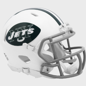 New York Jets 1965 to 1977 Riddell Mini Speed Throwback Helmet - NFL