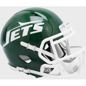 New York Jets 1978 to 1989 Riddell Mini Speed Throwback Helmet - NFL