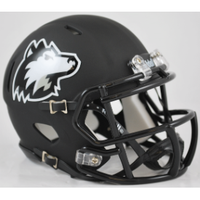 Northern Illinois Huskies NCAA Mini Speed Football Helmet Matte Black - NCAA