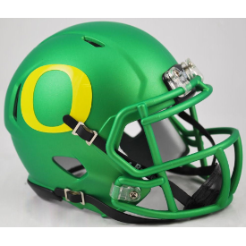 Oregon Ducks NCAA Mini Speed Football Helmet Apple Green - NCAA