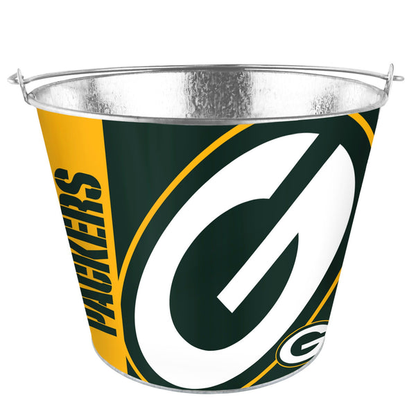 Green Bay Packers Bucket 5 Quart Hype Design