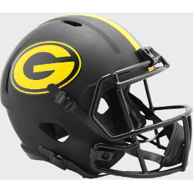 Green Bay Packers Full Size Speed Replica Football Helmet ECLIPSE - NFL