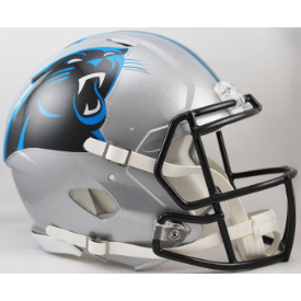 Carolina Panthers Full Size Authentic Speed Football Helmet - NFL