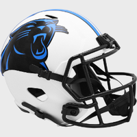 Carolina Panthers Full Size Speed Replica Football Helmet LUNAR - NFL