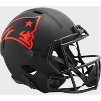 New England Patriots Full Size Speed Replica Football Helmet ECLIPSE - NFL