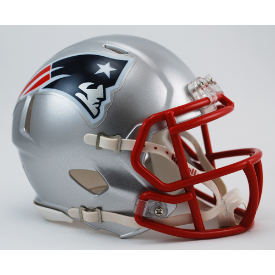 New England Patriots NFL Mini Speed Football Helmet