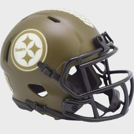Pittsburgh Steelers SALUTE TO SERVICE Full Size Authentic Speed Football Helmet - NFL
