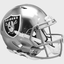 Las Vegas Raiders Full Size Authentic Speed Football Helmet FLASH - NFL