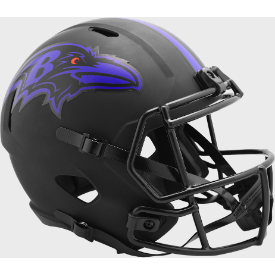 Baltimore Ravens Full Size Speed Replica Football Helmet ECLIPSE - NFL