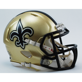 New Orleans Saints NFL Mini Speed Football Helmet