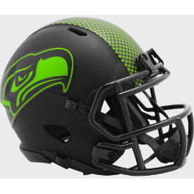 Seattle Seahawks Mini Speed Football Helmet ECLIPSE - NFL