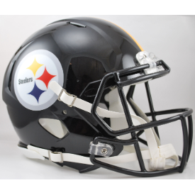 Pittsburgh Steelers Full Size Authentic Speed Football Helmet - NFL