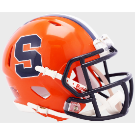 Syracuse Orangemen NCAA Mini Speed Football Helmet - NCAA