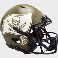 Tampa Bay Buccaneers SALUTE TO SERVICE Full Size Authentic Speed Football Helmet - NFL
