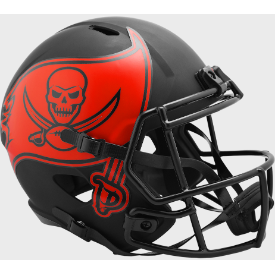 Tampa Bay Buccaneers Full Size Speed Replica Football Helmet ECLIPSE - NFL