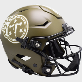 Tennessee Titans SALUTE TO SERVICE Full Size Authentic SpeedFlex Helmet - NFL
