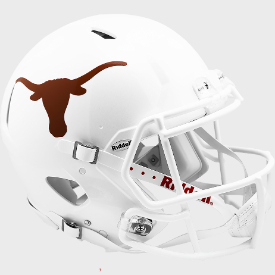 Texas Longhorns Full Size Authentic Speed Football Helmet - NCAA